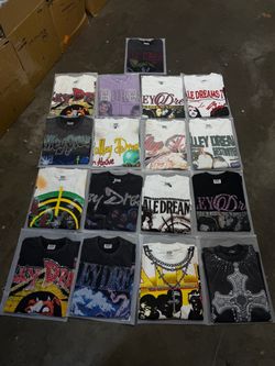 Alley Dreams Graphic T-Shirt Bundle (17 Pieces)
