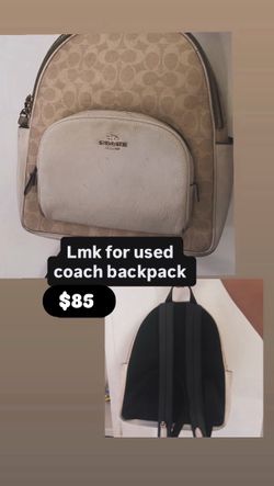 Coach backpack