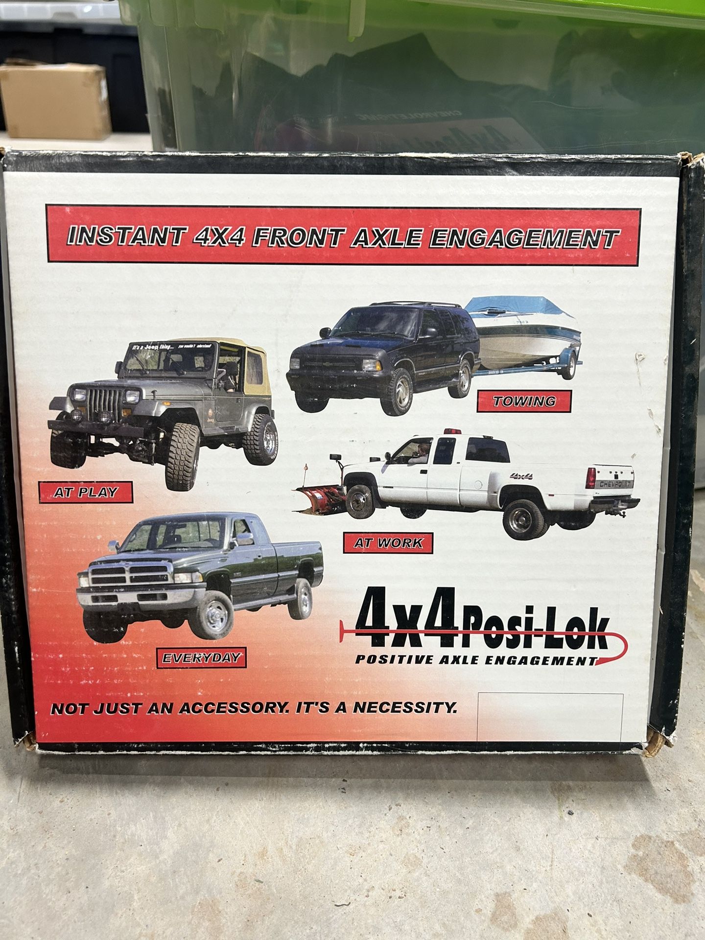 Dodge 4x4 Front Axle Engagement
