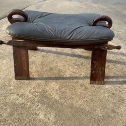 Antique Camel Saddle Stool