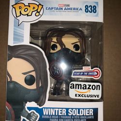 Bucky Winter Solider Funko Pop Amazon Exclusive