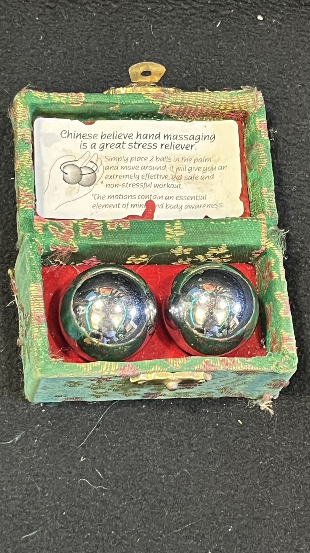 Baoding Stress Relief Balls with Box – $5
