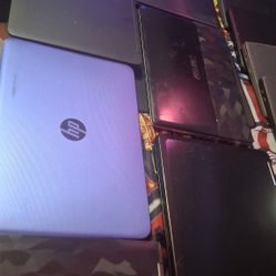 Variety Of  Different Laptops 