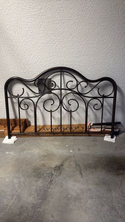 Metal Bed Queen and Brand New Mattress frame