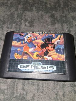 Disney's Mickey Mouse & Donald Duck Sega Genesis