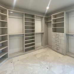 Pantry  And Closet Cabinets And Shelves, Carpenter 