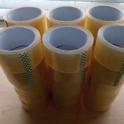 30 Rolls Shipping Packaging Box Packing Sealing Tape 2 mil 2" x 110 Yard 330FT