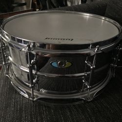 Ludwig Supralite Steel Snare Drum 5.5"X14"