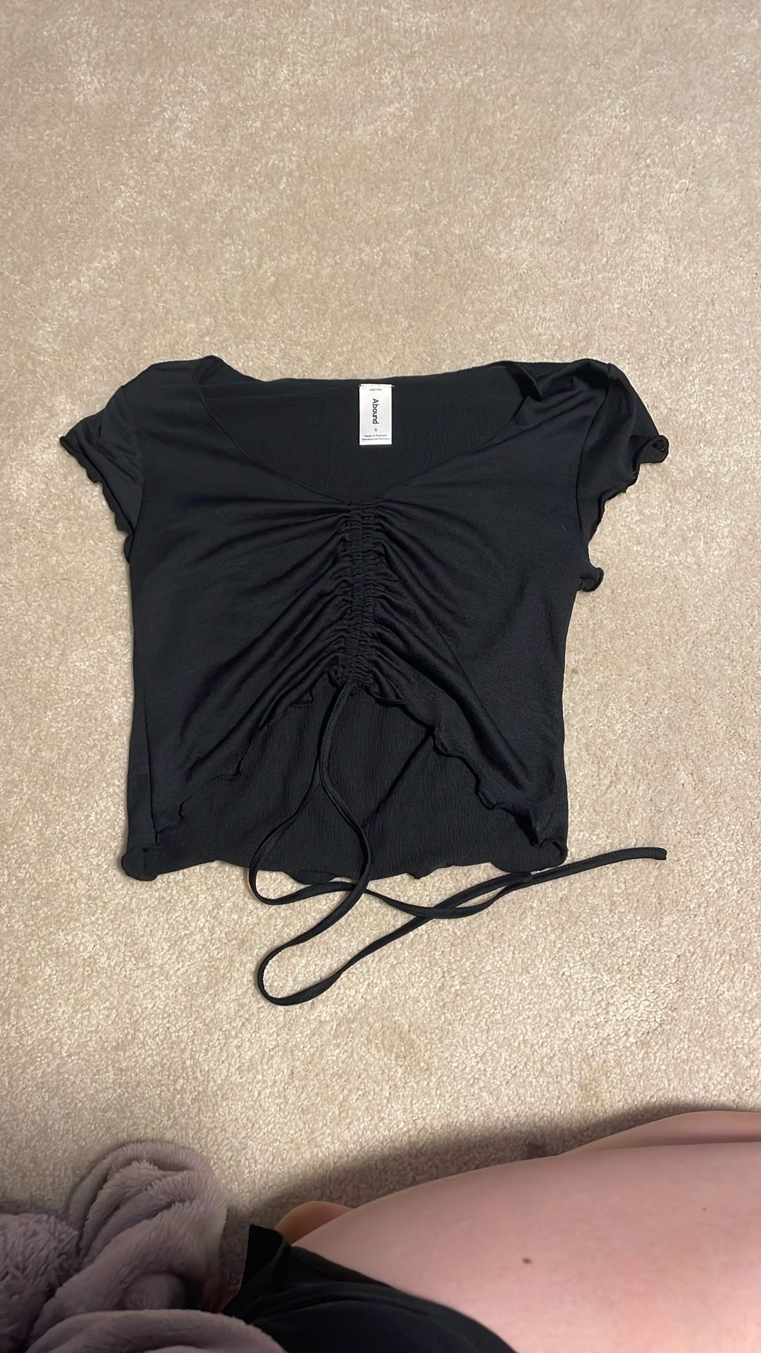 Casual Black Top Never Worn