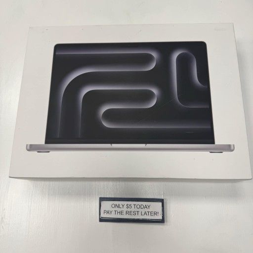 Apple MacBook Pro 14 Inch M3 Chip New - Pay $5 and the rest later