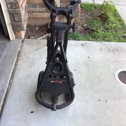 SunMountain  Golf Club Cart With a small air pump excellent condition