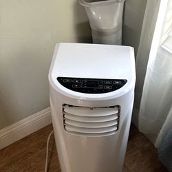 8,000 BTU Portable Air Conditioner with Sleep Mode and Dehumidifier Function