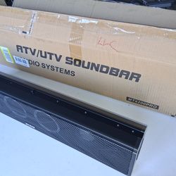 Sound bars with remote and accessories brand new $80