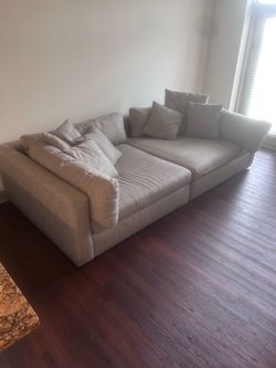 Plush 2-Piece Sectional – Designer Looks Furniture