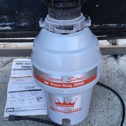Kitchen Disposal Waste King L-8000