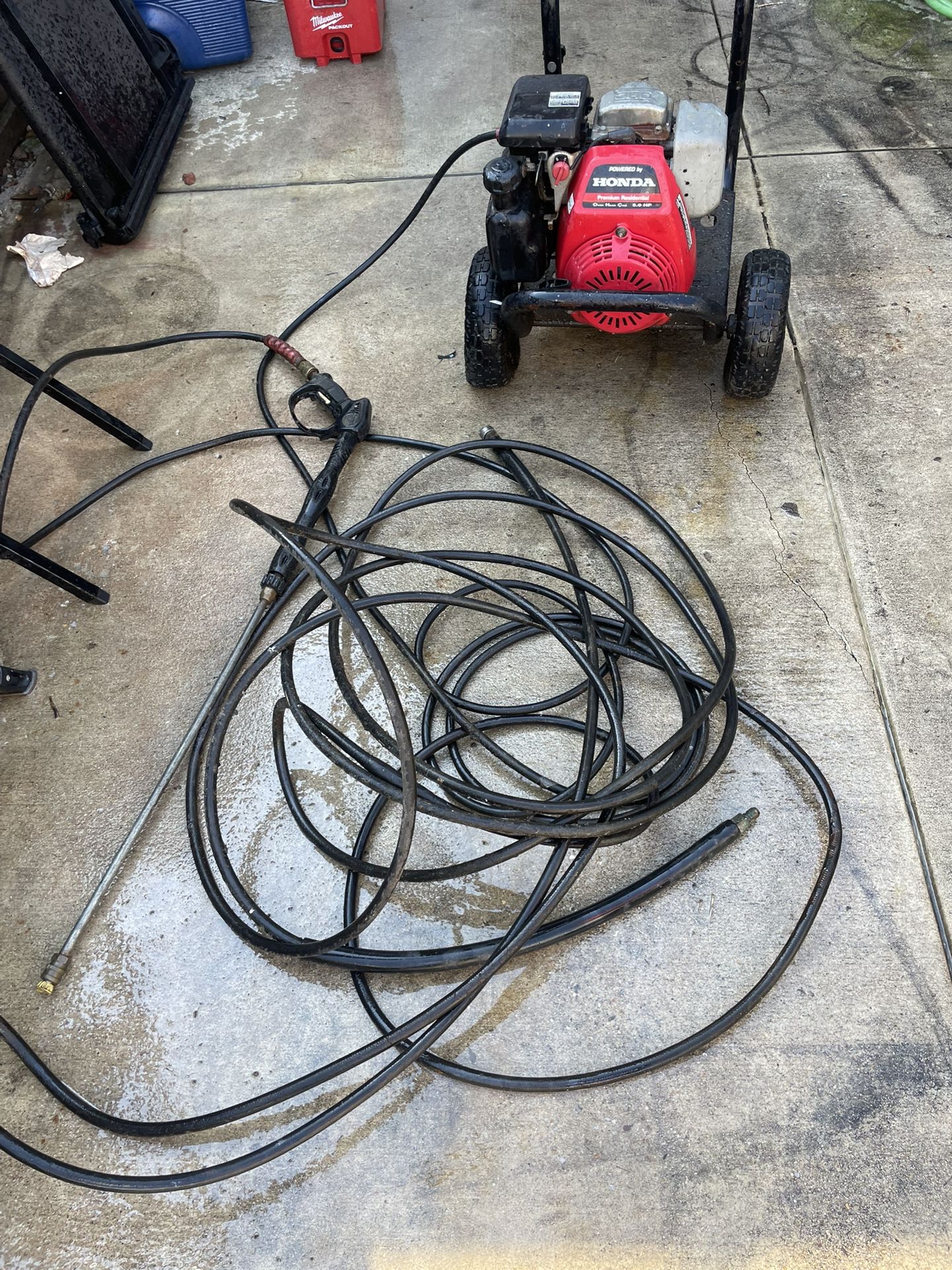 Honda pressure, washer, parts or repair