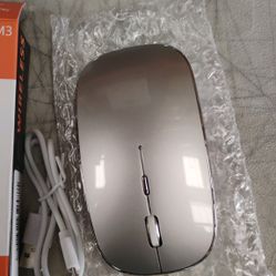 BRWH-B07RPY5288  JETTA Wireless Mouse for MacBook Pro, MacBook Air, Laptop, Desktop, Chromebook, Win7/8/10/11, PC - Silver