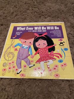 Kiddie Favorites Rocking Horse “What Ever Will Be Will Be” Vinyl LP
