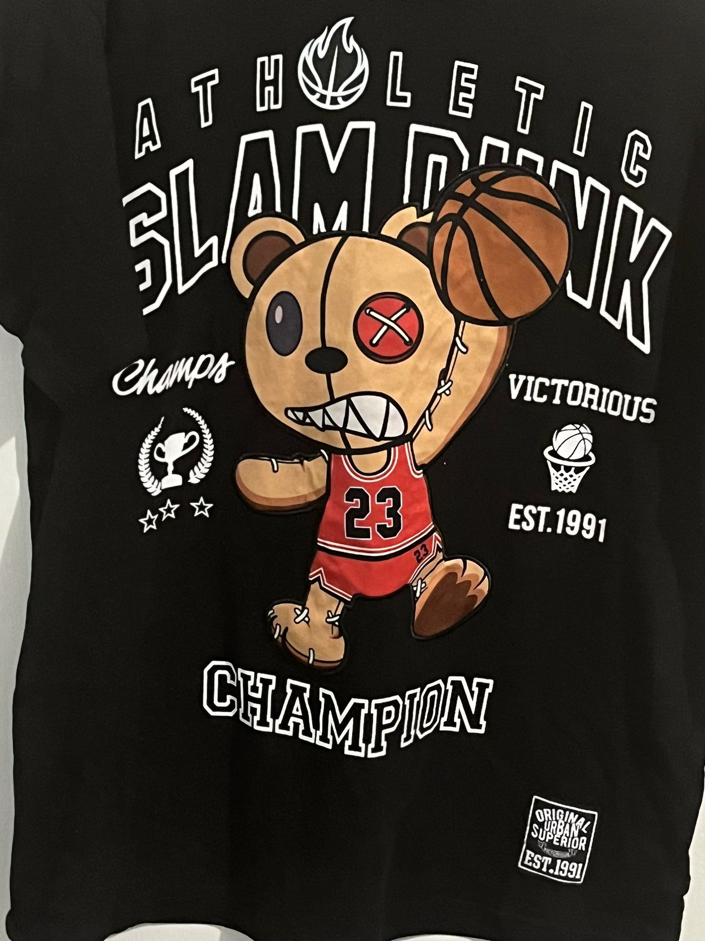 Teddy Bear Slam Dunk T-shirts