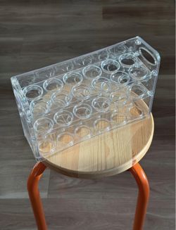 Reusable 36-Count Egg Carton for Fridge High Quality Durable Dishwasher-Safe BPA-Free Plastic