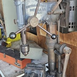Working Vintage Drill Press