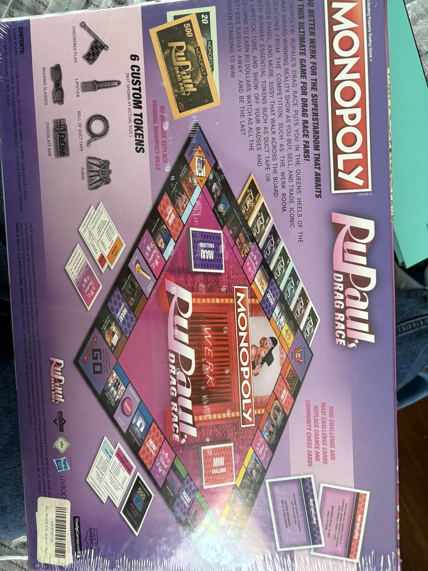 Monopoly game board