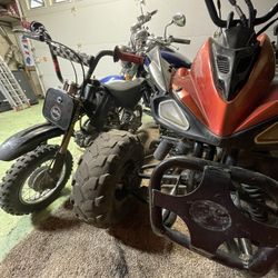 Honda Xr50 And Coolster 125 Quad Bundle 