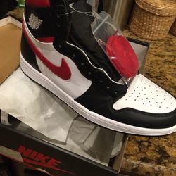 Jordan 1 Retro 1 High Gym Red Sz 10.5