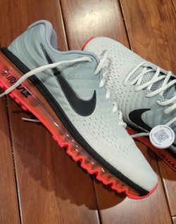 Nike Air Max Sneakers Grey and Red