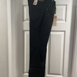 NWT - Size 10 Short - Black Levis Woman’s Jean, 505 Straight Leg,