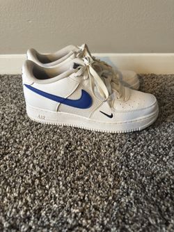 Nike Air Force 1 GS White/Royal