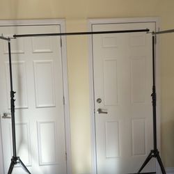 30ft Adjustable Telescopic Background Support Stand Photography Video Studio Kit
