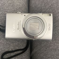 Handheld camera canon Powershot ELPH340 HS camera