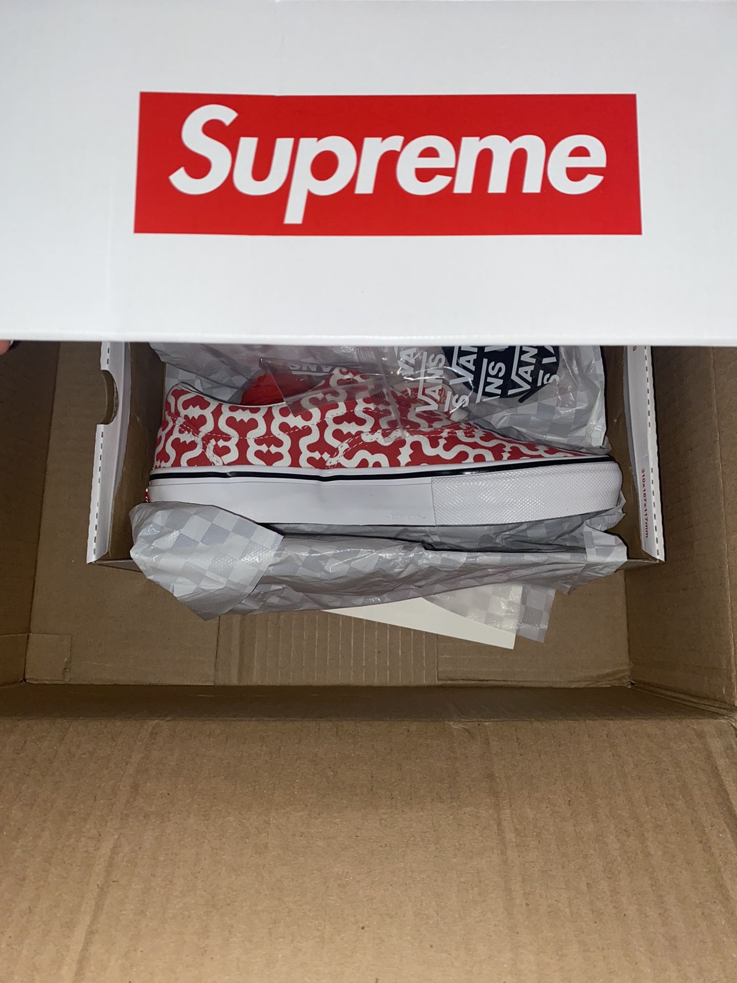 Supreme Vans NEW SIZE 9