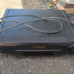 Sony VHS Player