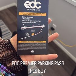 EDC PREMIER PARKING PASS FOR SALE