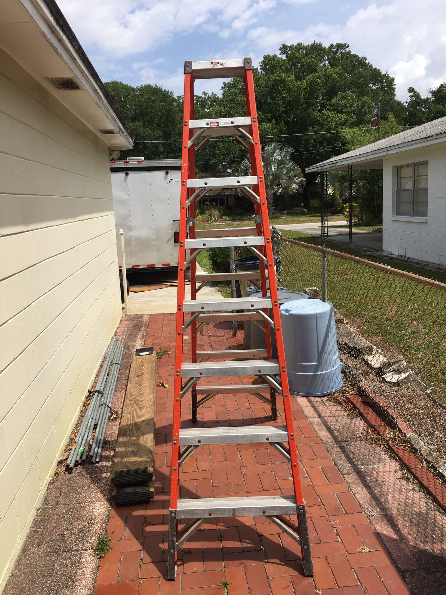 8 ft. Ladder Double sided