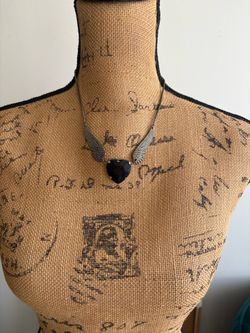 Wing And Heart Necklace
