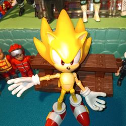 Sonic The Hedgehog Figure "Super Sonic" ( Jazwares 2008 )