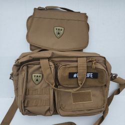 Tactical Baby Gear TBG Tactical Diaper Bag Coyote Brown with Change Pad
