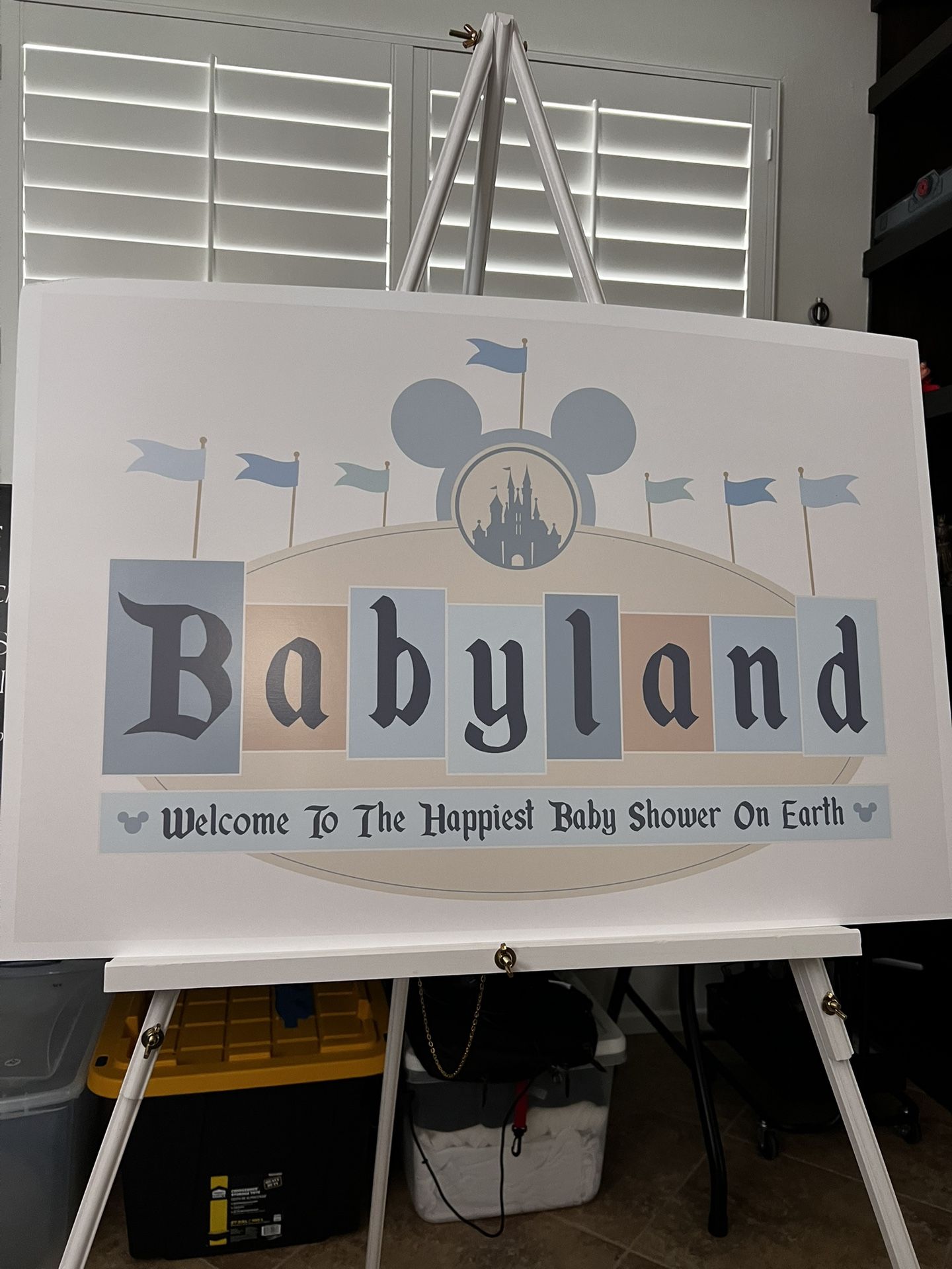 Babyland Welcome Sign