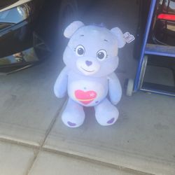 Giant Purple Care Bear Stuffed Animal 