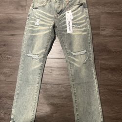 purple jeans 29x30