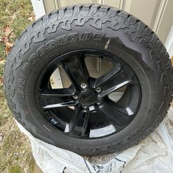 2021 Jeep Wrangler Wheels And Bridgestone Tires 