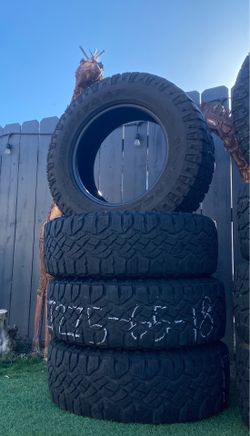 Set of GOODYEAR LT Size 18 Tires