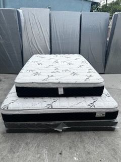 King Size Mattress Pillow Top New