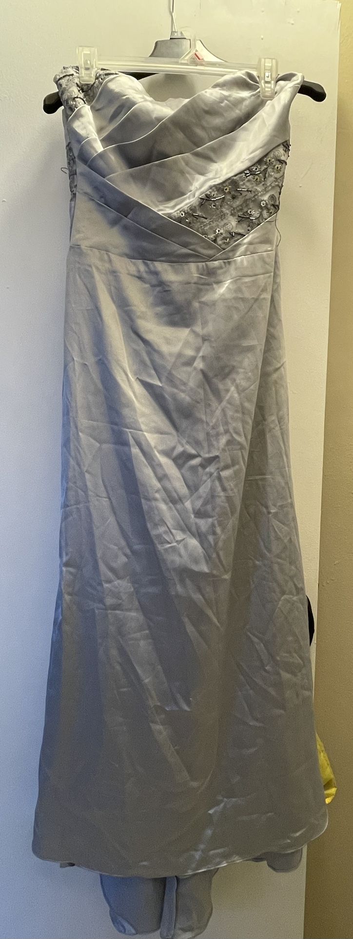 Gray Prom Dress