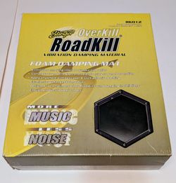 Stinger RKO12 12 sq ft Overkill Carpet Foam Damping Mat Car Stereo Sound Damping