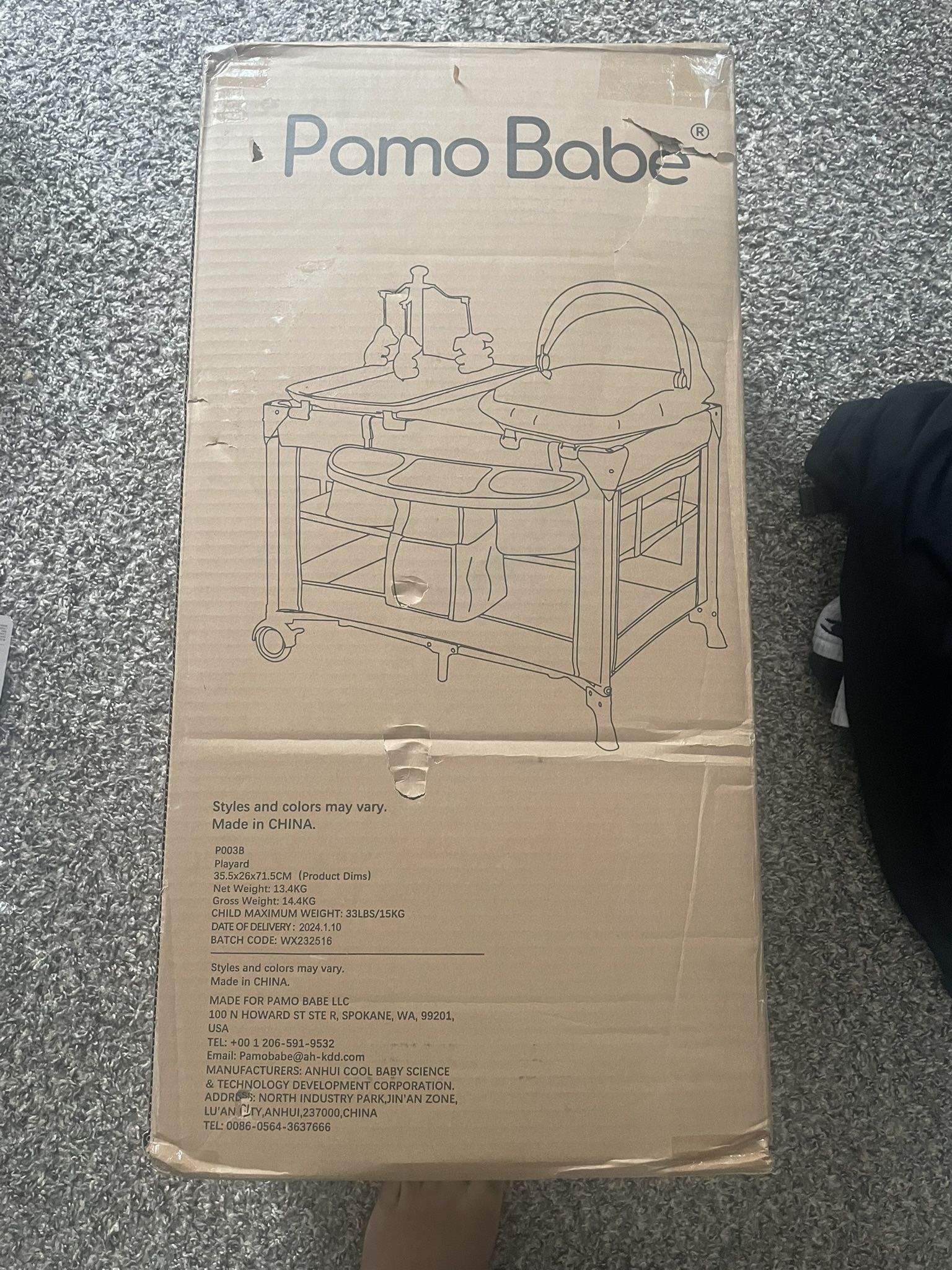 Pamo Babe 4in1 Bassinet