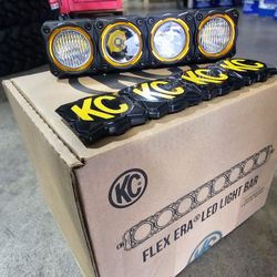 New KC 10" Master Flex Era Light Bar